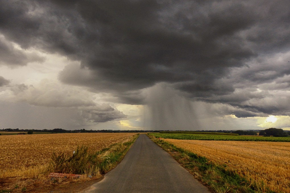 Rain on the horizon